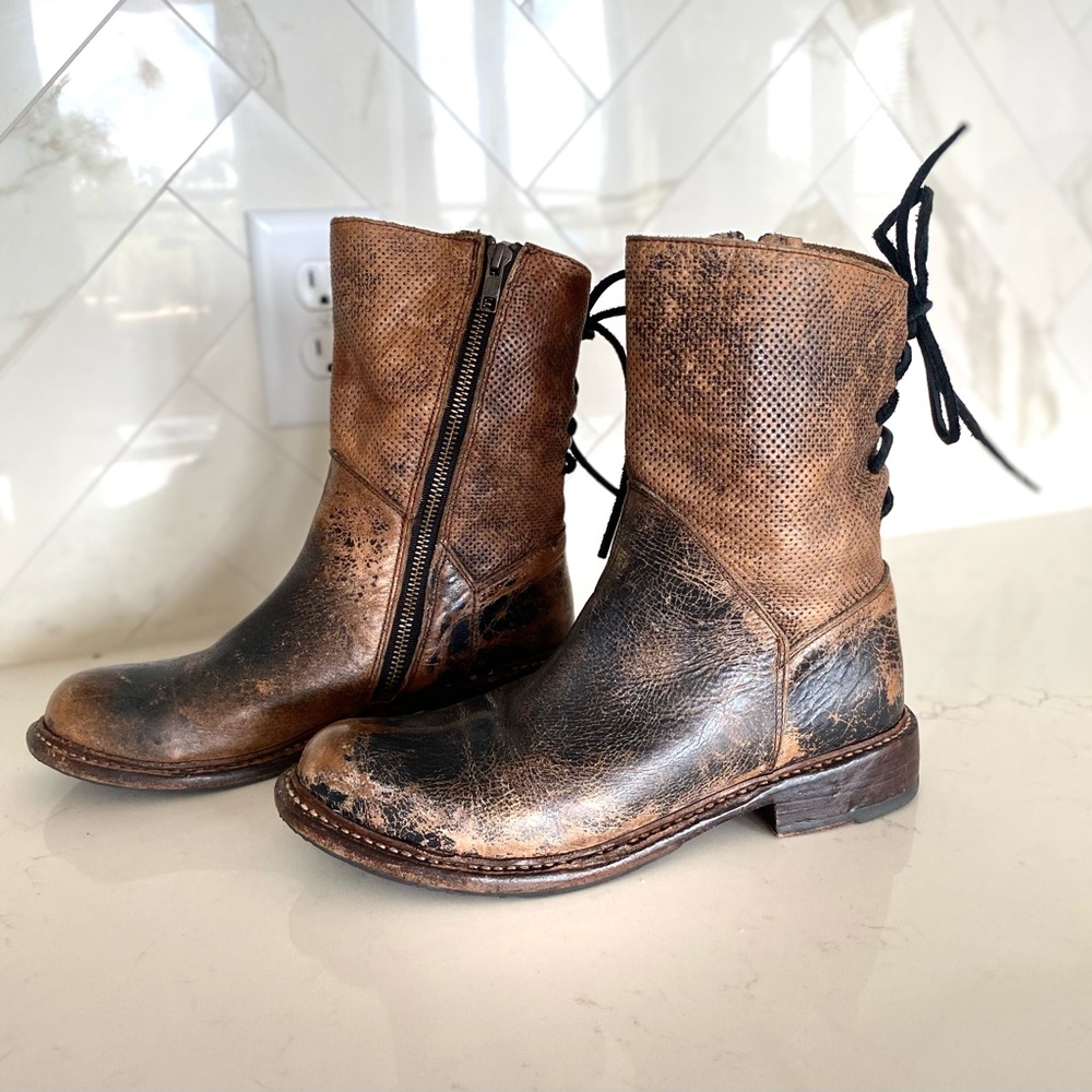 Bed Stu Newark Riding Boots Sz 6.5